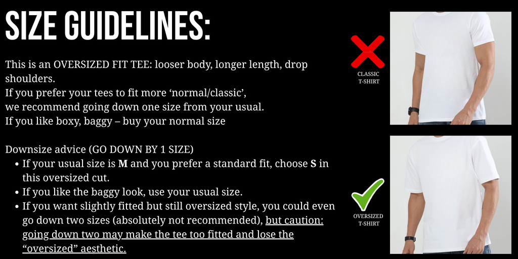 COMMON SENSE: (SOLD SEPARATELY) BLACK Unisex Oversized Classic T-Shirt